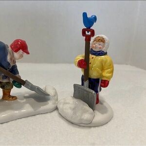 Dept 56 Original Snow Village "A Heavy Snowfall" #54348 Original Box and Sleeve.